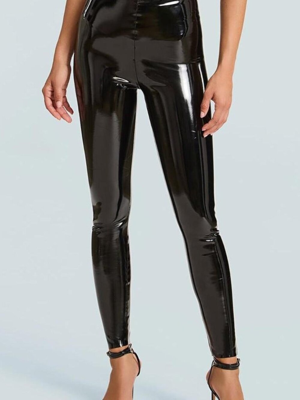 Commando Top Faux Patent Leather Leggings